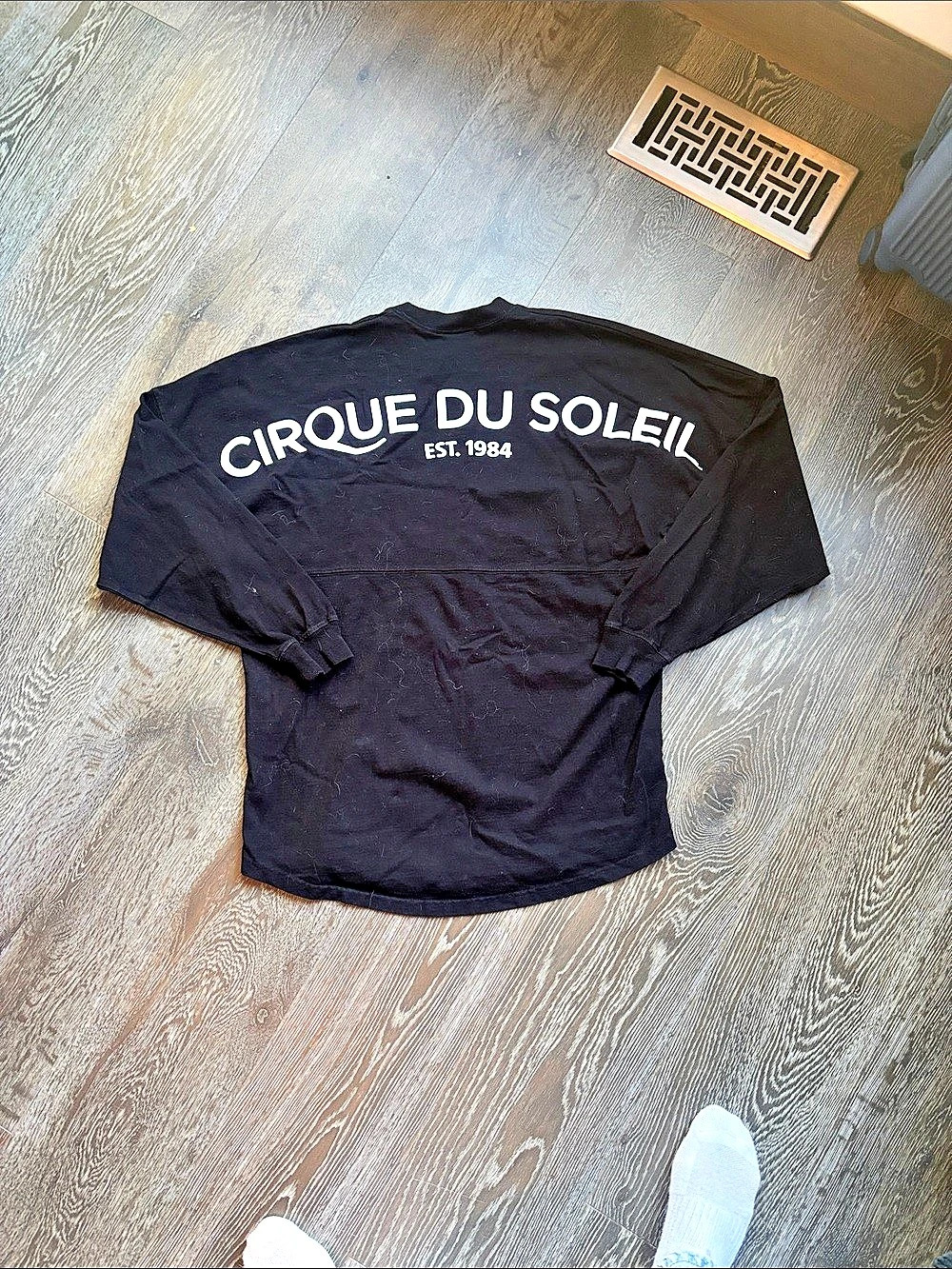 Spirit Jersey Cirque du Soleil Spirit Jersey Long Sleeve Top Black XS